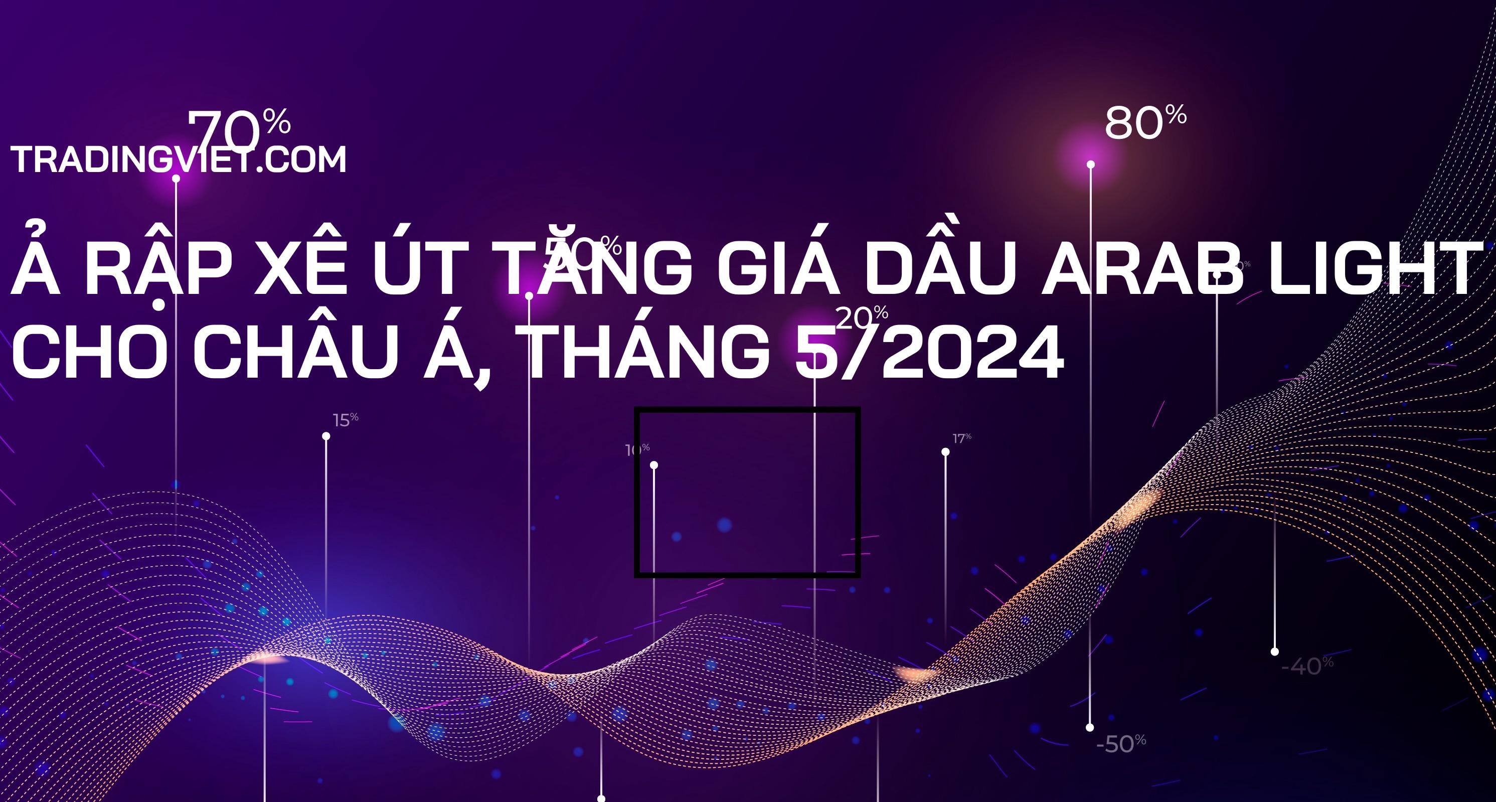 Ả Rập Xê Út Tăng Giá Dầu Arab Light cho Châu Á, Tháng 5/2024