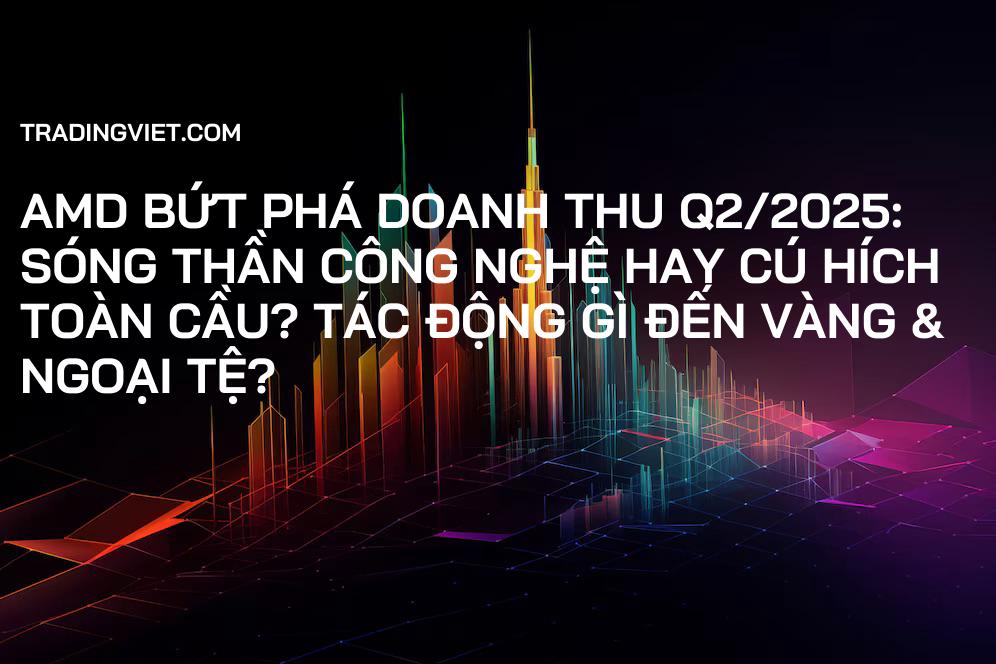 AMD Bứt Phá Doanh Thu Q2/2025: Sóng Thần Công Nghệ Hay Cú Hích Toàn Cầu? Tác Động Gì Đến Vàng & Ngoại Tệ?