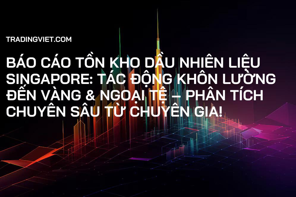 Báo cáo tồn kho dầu nhiên liệu Singapore: Tác động khôn lường đến Vàng & Ngoại tệ – Phân tích chuyên sâu từ Chuyên gia!