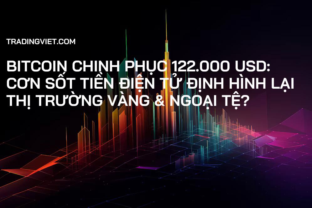 Bitcoin Chinh Phục 122.000 USD: Cơn Sốt Tiền Điện Tử Định Hình Lại Thị Trường Vàng & Ngoại Tệ?