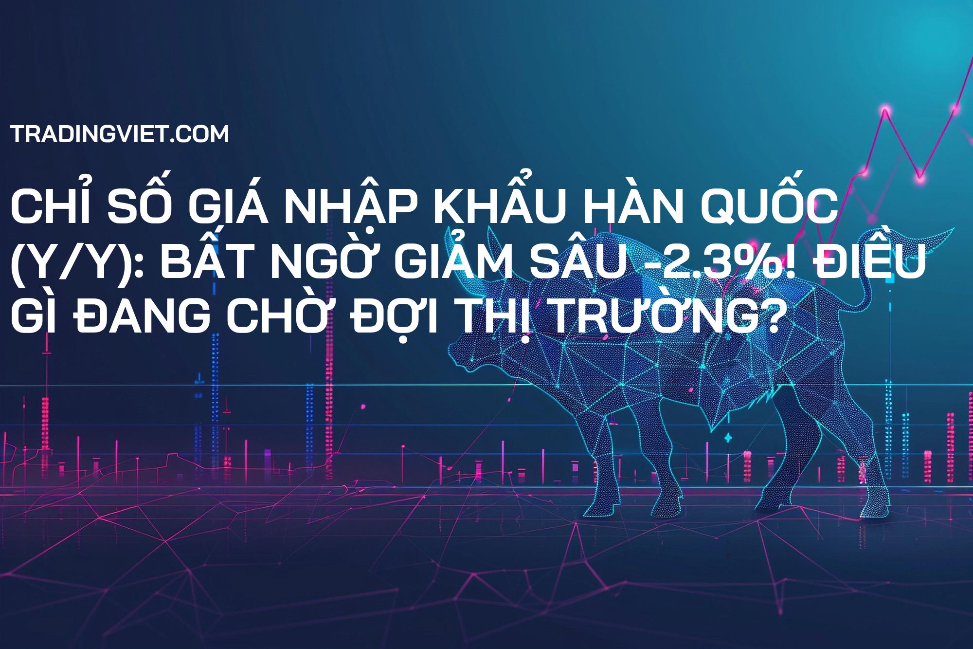 Chỉ số Giá Nhập Khẩu Hàn Quốc (y/y): Bất ngờ giảm sâu -2.3%! Điều gì đang chờ đợi thị trường?
