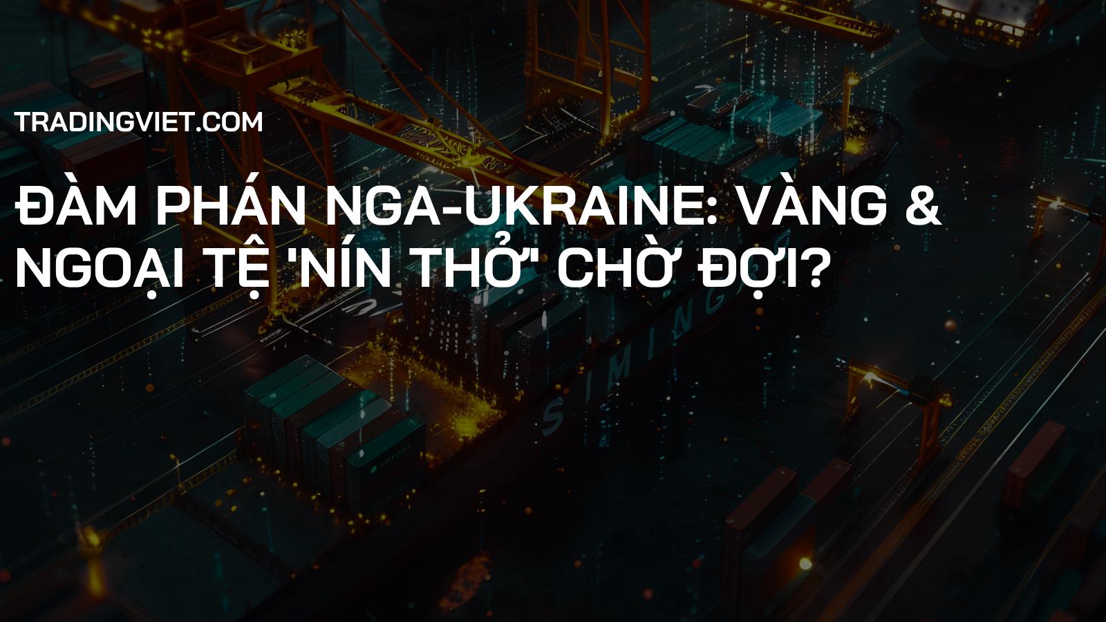 Đàm phán Nga-Ukraine: Vàng & Ngoại tệ 'nín thở' chờ đợi?