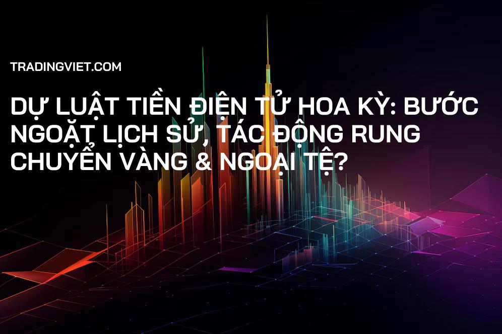 Dự Luật Tiền Điện Tử Hoa Kỳ: Bước Ngoặt Lịch Sử, Tác Động Rung Chuyển Vàng & Ngoại Tệ?