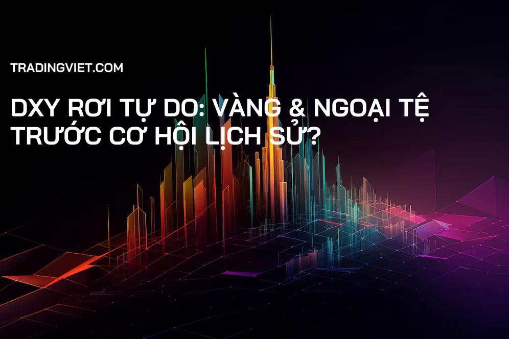 DXY Rơi Tự Do: Vàng & Ngoại Tệ Trước Cơ Hội Lịch Sử?