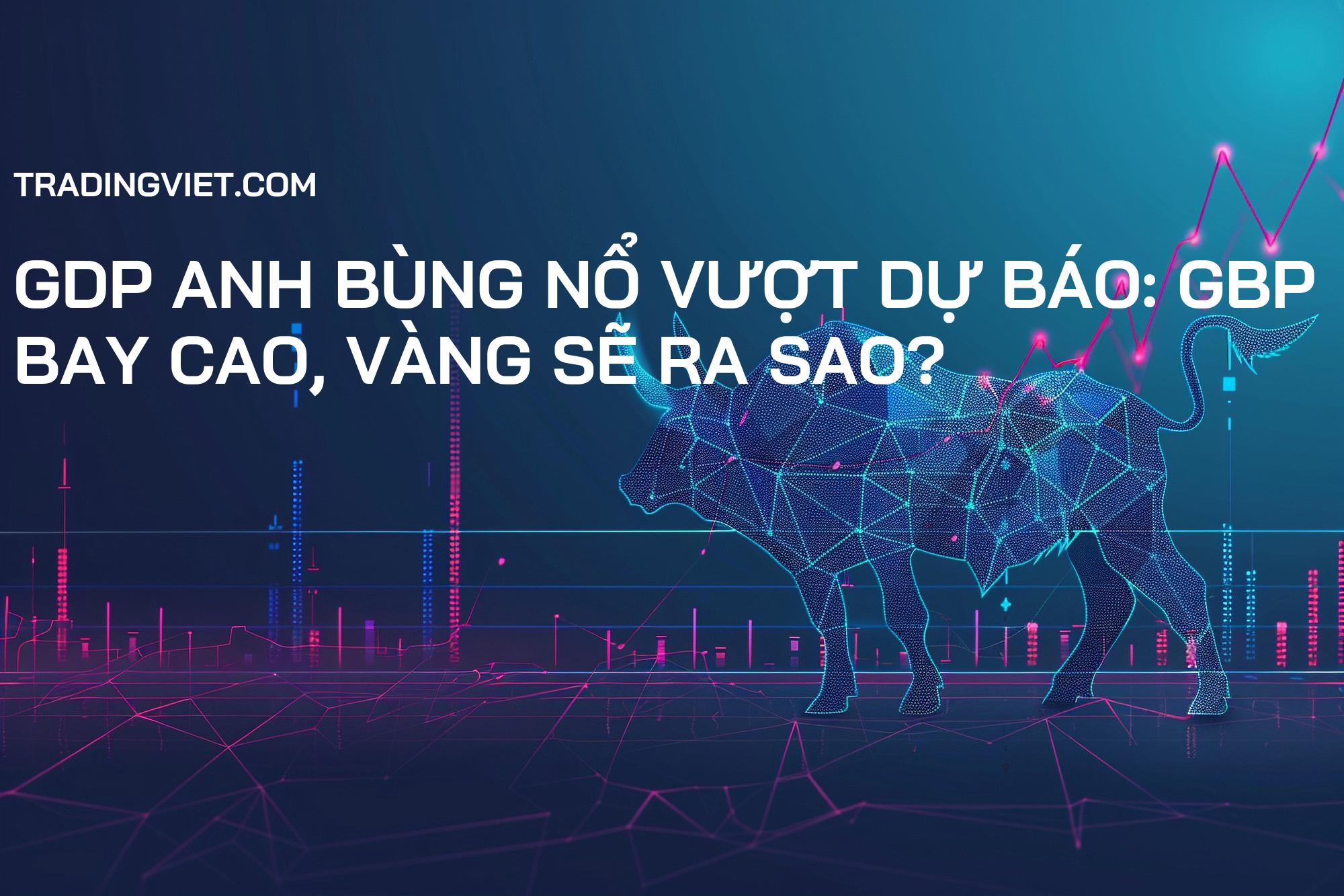 GDP Anh Bùng Nổ Vượt Dự Báo: GBP Bay Cao, Vàng Sẽ Ra Sao?