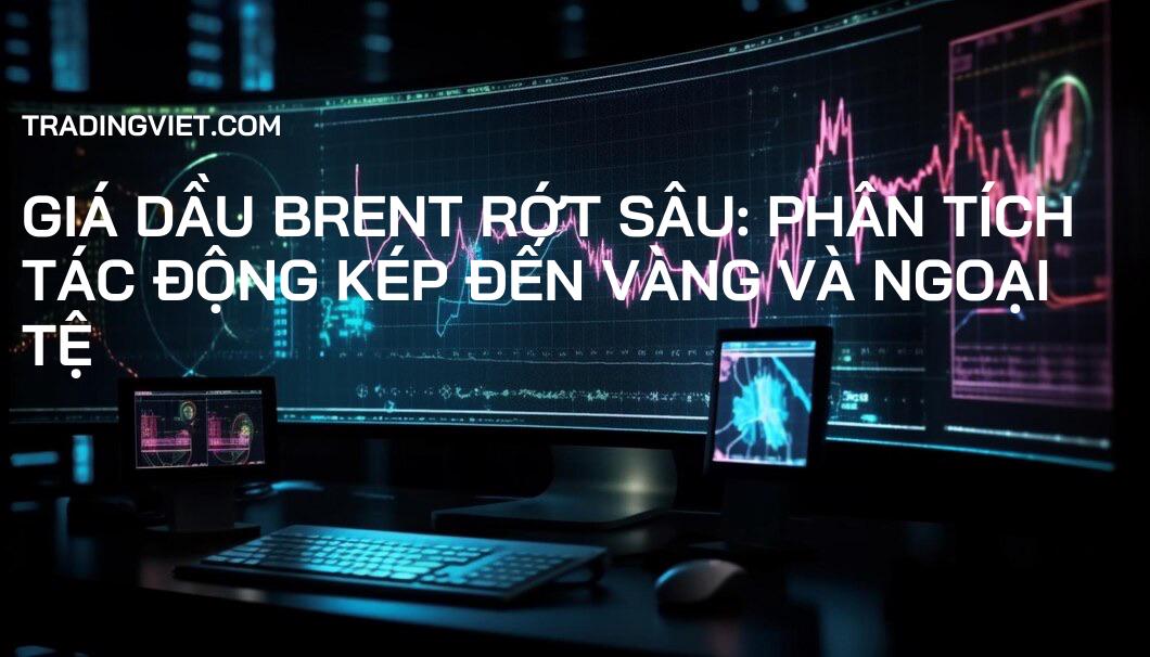 Giá Dầu Brent Rớt Sâu: Phân Tích Tác Động Kép Đến Vàng và Ngoại Tệ