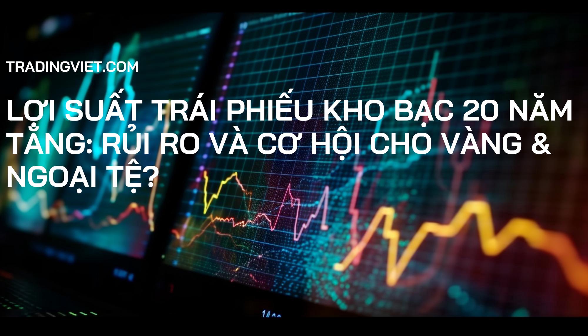 Lợi suất trái phiếu kho bạc 20 năm tăng: Rủi ro và Cơ hội cho Vàng & Ngoại tệ?