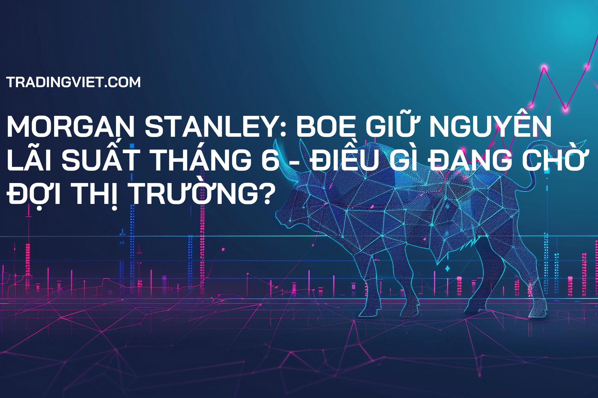 Morgan Stanley: BOE Giữ Nguyên Lãi Suất Tháng 6 - Điều Gì Đang Chờ Đợi Thị Trường?