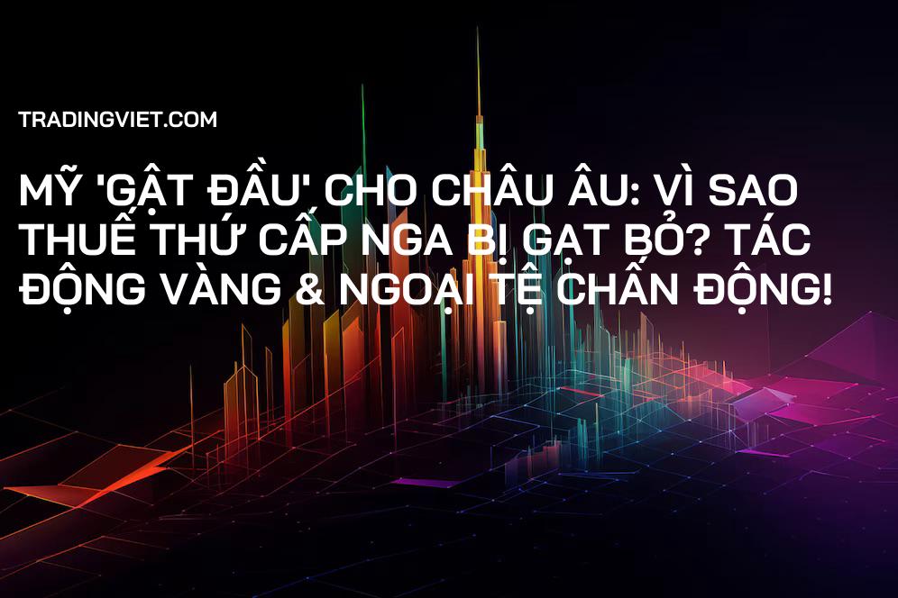 Mỹ 'gật đầu' cho châu Âu: Vì sao thuế thứ cấp Nga bị gạt bỏ? Tác động vàng & ngoại tệ CHẤN ĐỘNG!