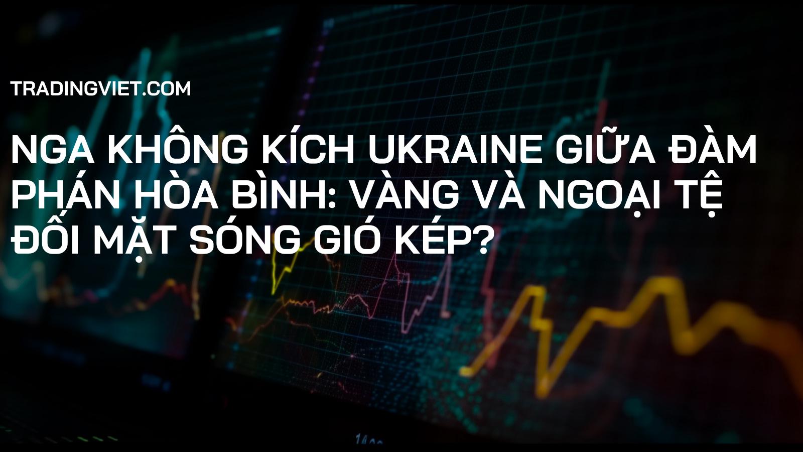 Nga không kích Ukraine giữa đàm phán hòa bình: Vàng và Ngoại tệ đối mặt sóng gió kép?