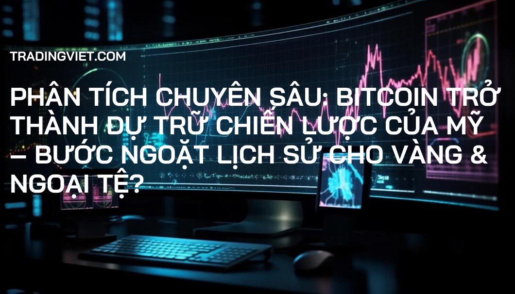 Phân Tích Chuyên Sâu: Bitcoin Trở Thành Dự Trữ Chiến Lược Của Mỹ – Bước Ngoặt Lịch Sử Cho Vàng & Ngoại Tệ?