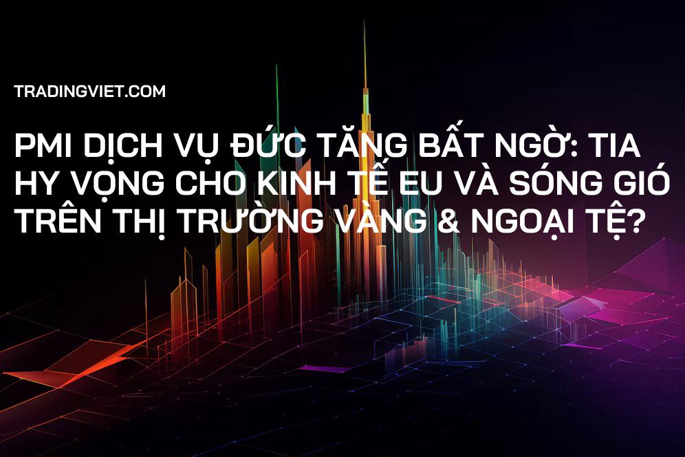 PMI Dịch Vụ Đức Tăng Bất Ngờ: Tia Hy Vọng Cho Kinh Tế EU và Sóng Gió Trên Thị Trường Vàng & Ngoại Tệ?