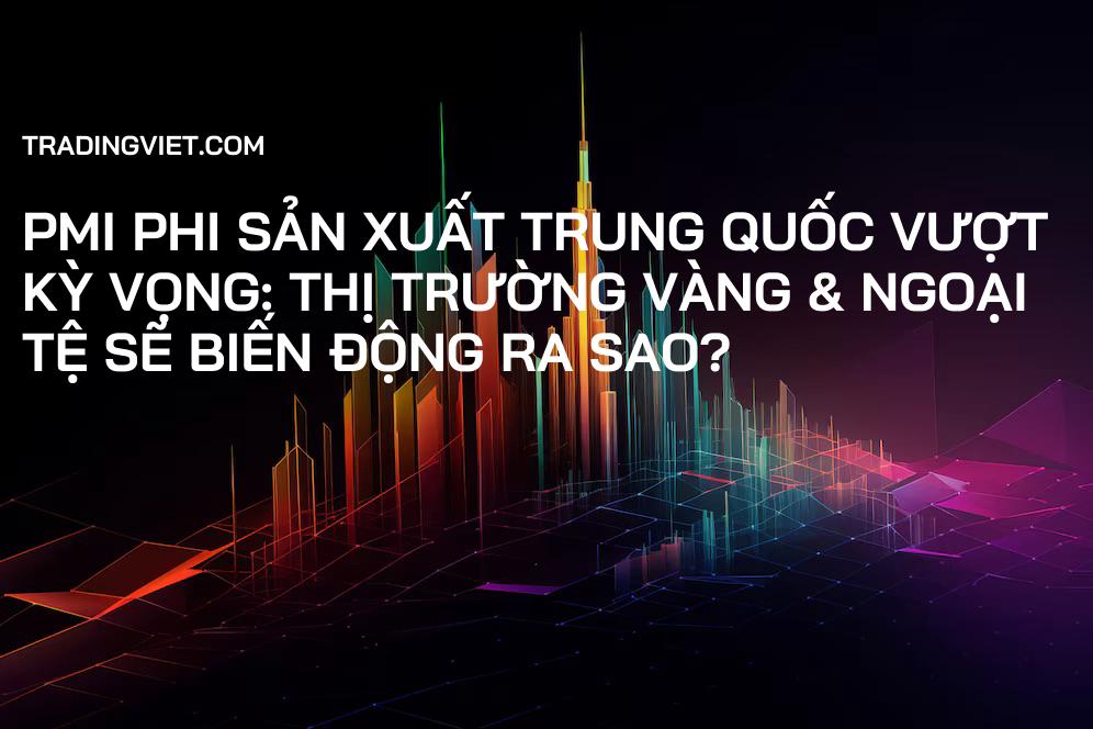 PMI Phi Sản Xuất Trung Quốc Vượt Kỳ Vọng: Thị Trường Vàng & Ngoại Tệ Sẽ Biến Động Ra Sao?