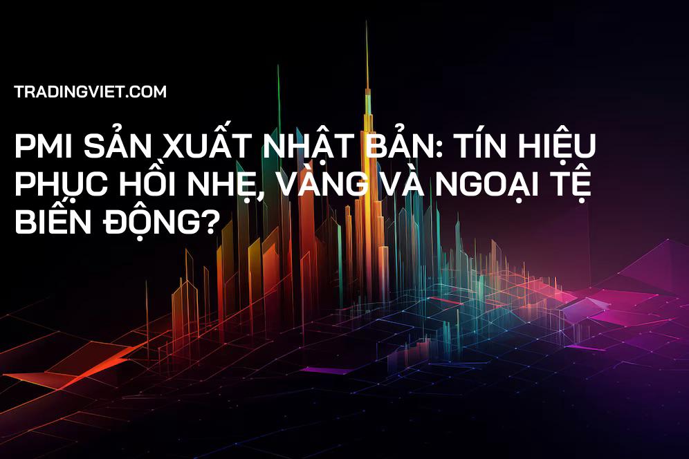 PMI Sản Xuất Nhật Bản: Tín Hiệu Phục Hồi Nhẹ, Vàng và Ngoại Tệ Biến Động?