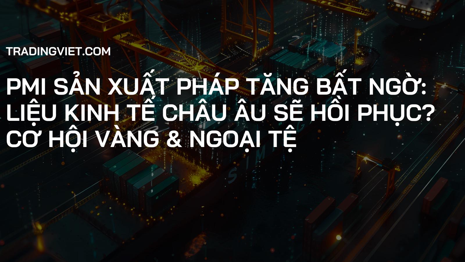 PMI Sản Xuất Pháp Tăng Bất Ngờ: Liệu Kinh Tế Châu Âu Sẽ Hồi Phục? Cơ Hội Vàng & Ngoại Tệ