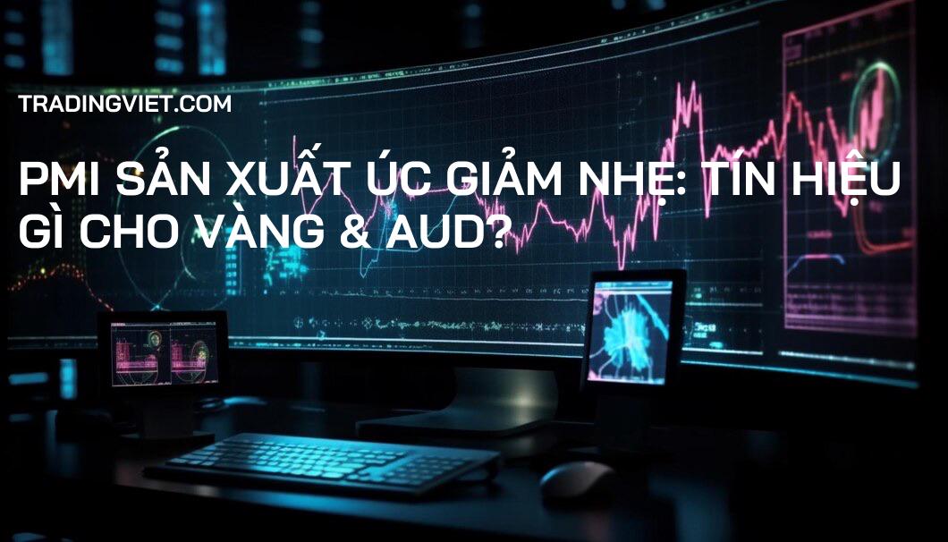 PMI Sản Xuất Úc Giảm Nhẹ: Tín Hiệu Gì Cho Vàng & AUD?