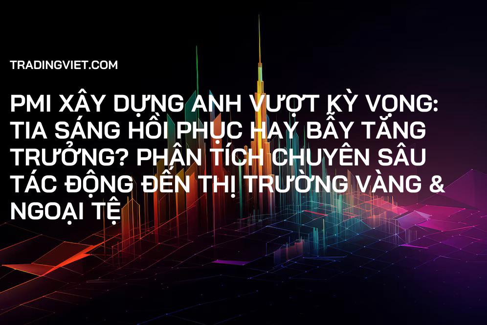 PMI Xây Dựng Anh Vượt Kỳ Vọng: Tia Sáng Hồi Phục Hay Bẫy Tăng Trưởng? Phân Tích Chuyên Sâu Tác Động Đến Thị Trường Vàng & Ngoại Tệ
