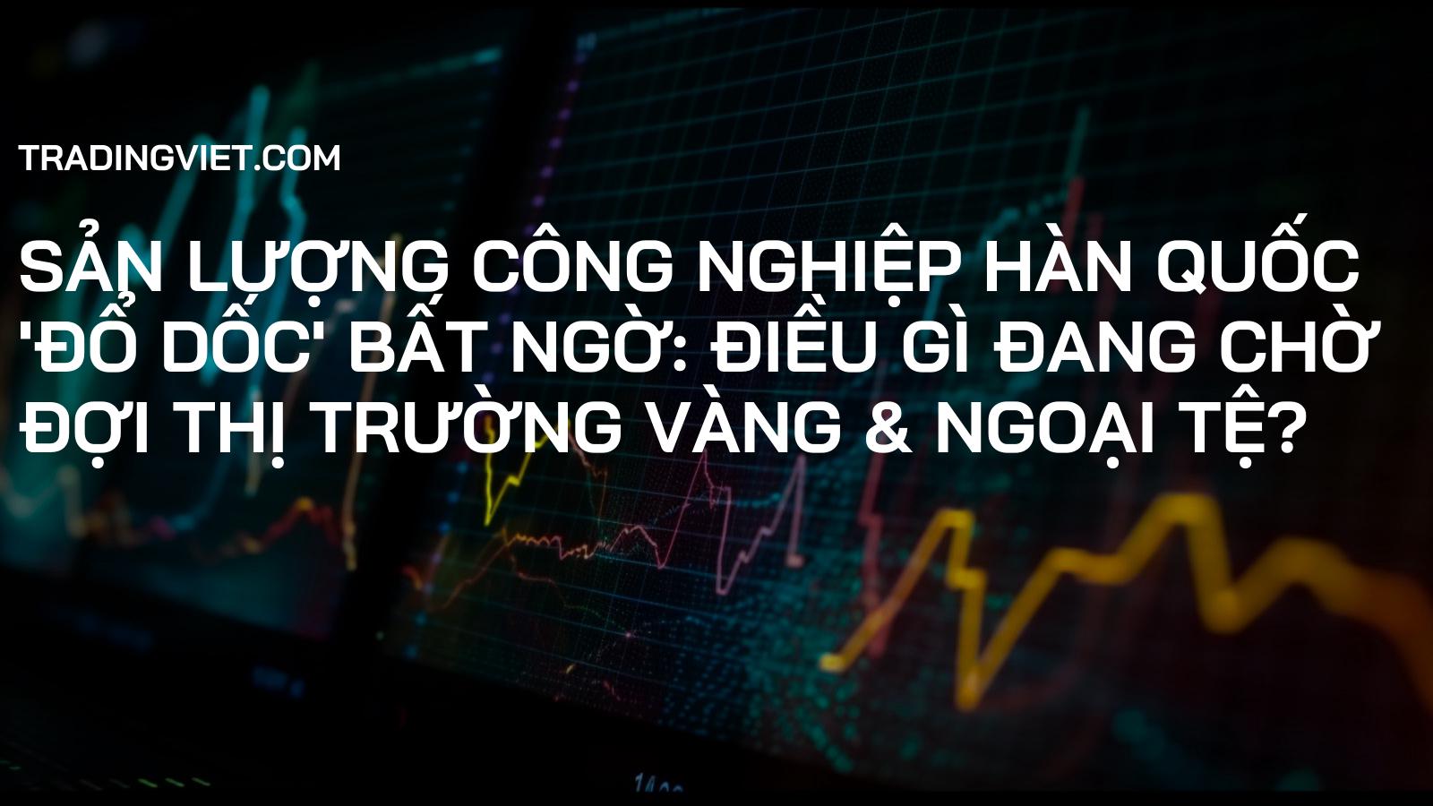 Sản Lượng Công Nghiệp Hàn Quốc 'Đổ Dốc' Bất Ngờ: Điều Gì Đang Chờ Đợi Thị Trường Vàng & Ngoại Tệ?