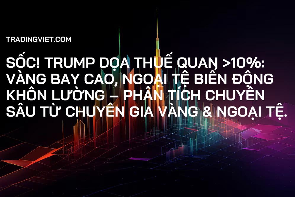 Sốc! Trump Dọa Thuế Quan >10%: Vàng Bay Cao, Ngoại Tệ Biến Động Khôn Lường – Phân Tích Chuyên Sâu Từ Chuyên Gia Vàng & Ngoại Tệ.