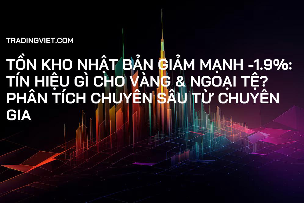 Tồn Kho Nhật Bản Giảm Mạnh -1.9%: Tín Hiệu Gì Cho Vàng & Ngoại Tệ? Phân Tích Chuyên Sâu Từ Chuyên Gia