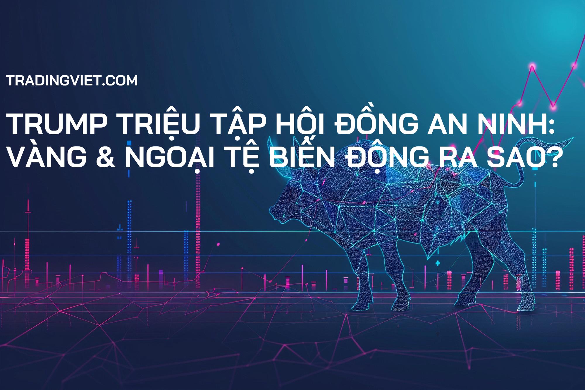 Trump triệu tập Hội đồng An ninh: Vàng & Ngoại tệ biến động ra sao?