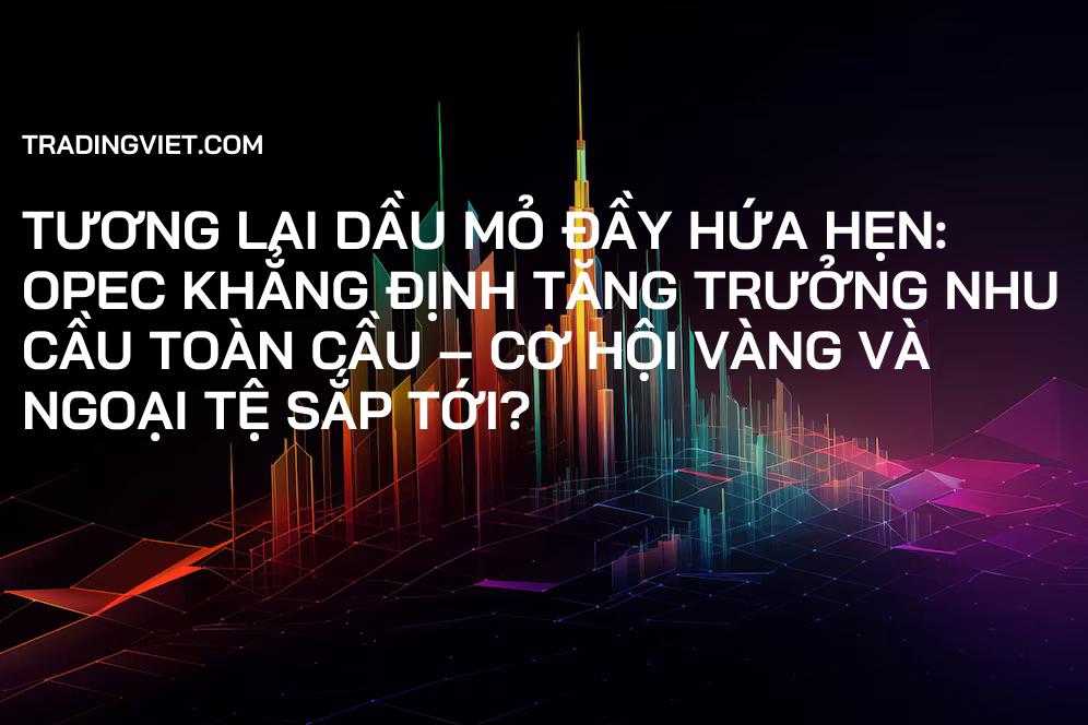 Tương lai dầu mỏ đầy hứa hẹn: OPEC khẳng định tăng trưởng nhu cầu toàn cầu – Cơ hội vàng và ngoại tệ sắp tới?