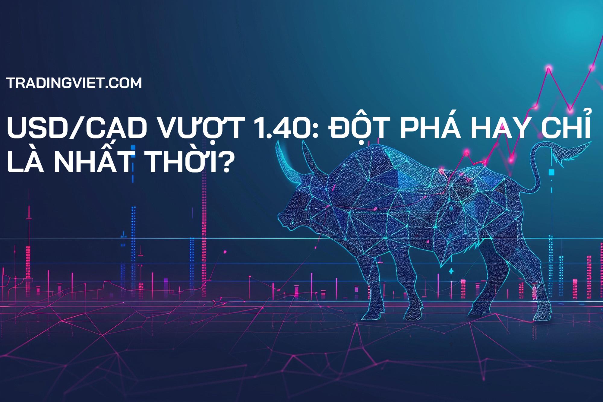 USD/CAD Vượt 1.40: Đột Phá Hay Chỉ Là Nhất Thời?