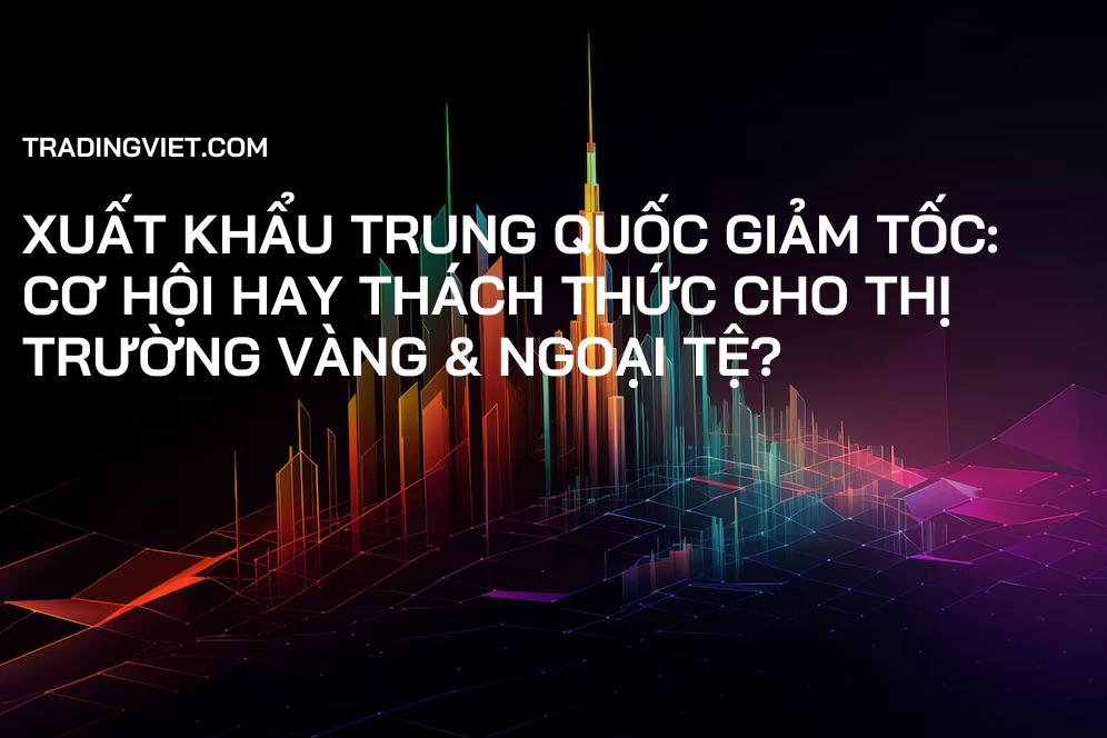 Xuất khẩu Trung Quốc giảm tốc: Cơ hội hay thách thức cho thị trường Vàng & Ngoại tệ?